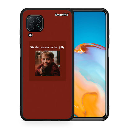 Θήκη Huawei P40 Lite Xmas Ultimate Spirit από τη Smartfits με σχέδιο στο πίσω μέρος και μαύρο περίβλημα | Huawei P40 Lite Xmas Ultimate Spirit case with colorful back and black bezels