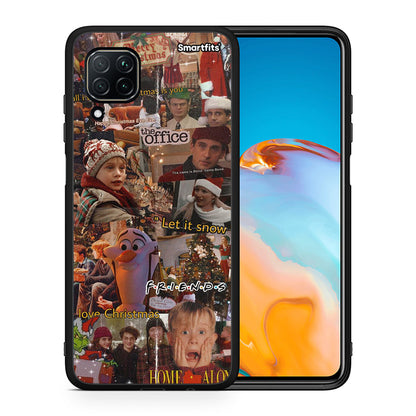 Θήκη Huawei P40 Lite Xmas Wishes από τη Smartfits με σχέδιο στο πίσω μέρος και μαύρο περίβλημα | Huawei P40 Lite Xmas Wishes case with colorful back and black bezels