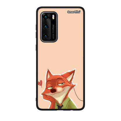 Nick Wilde And Judy Hopps Love 1 - Huawei P40 θήκη