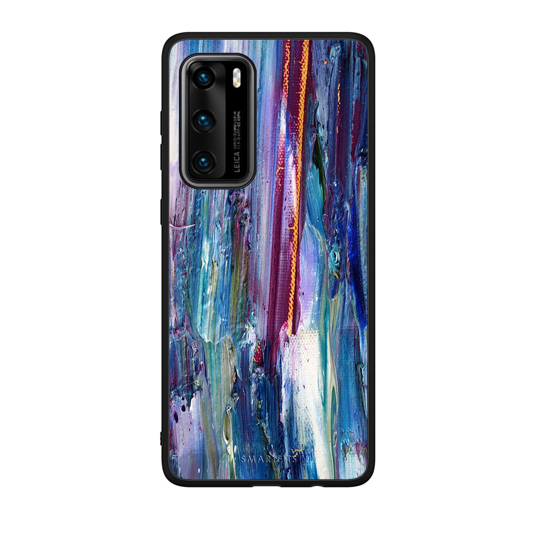 99 - Huawei P40  Paint Winter case, cover, bumper