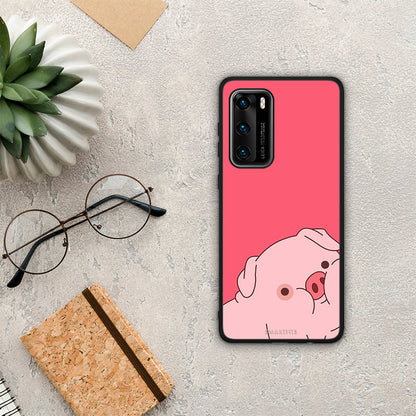 Pig Love 1 - Huawei P40 θήκη
