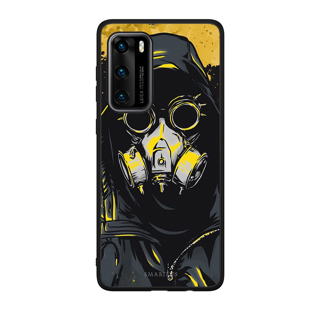 4 - Huawei P40 Mask PopArt case, cover, bumper
