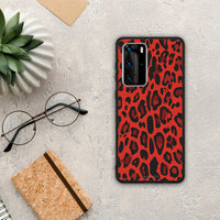 Thumbnail for Animal Red Leopard - Huawei P40 Pro θήκη