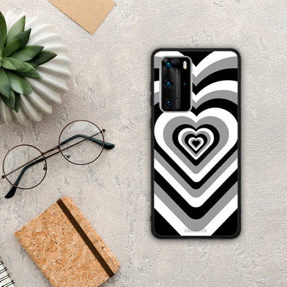 Black Hearts - Huawei P40 Pro θήκη