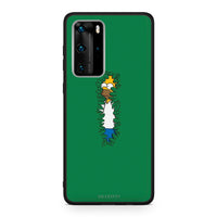 Thumbnail for Huawei P40 Pro Bush Man Θήκη Αγίου Βαλεντίνου από τη Smartfits με σχέδιο στο πίσω μέρος και μαύρο περίβλημα | Smartphone case with colorful back and black bezels by Smartfits