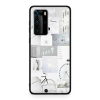 Thumbnail for Huawei P40 Pro Collage Make Me Wonder Θήκη Αγίου Βαλεντίνου από τη Smartfits με σχέδιο στο πίσω μέρος και μαύρο περίβλημα | Smartphone case with colorful back and black bezels by Smartfits
