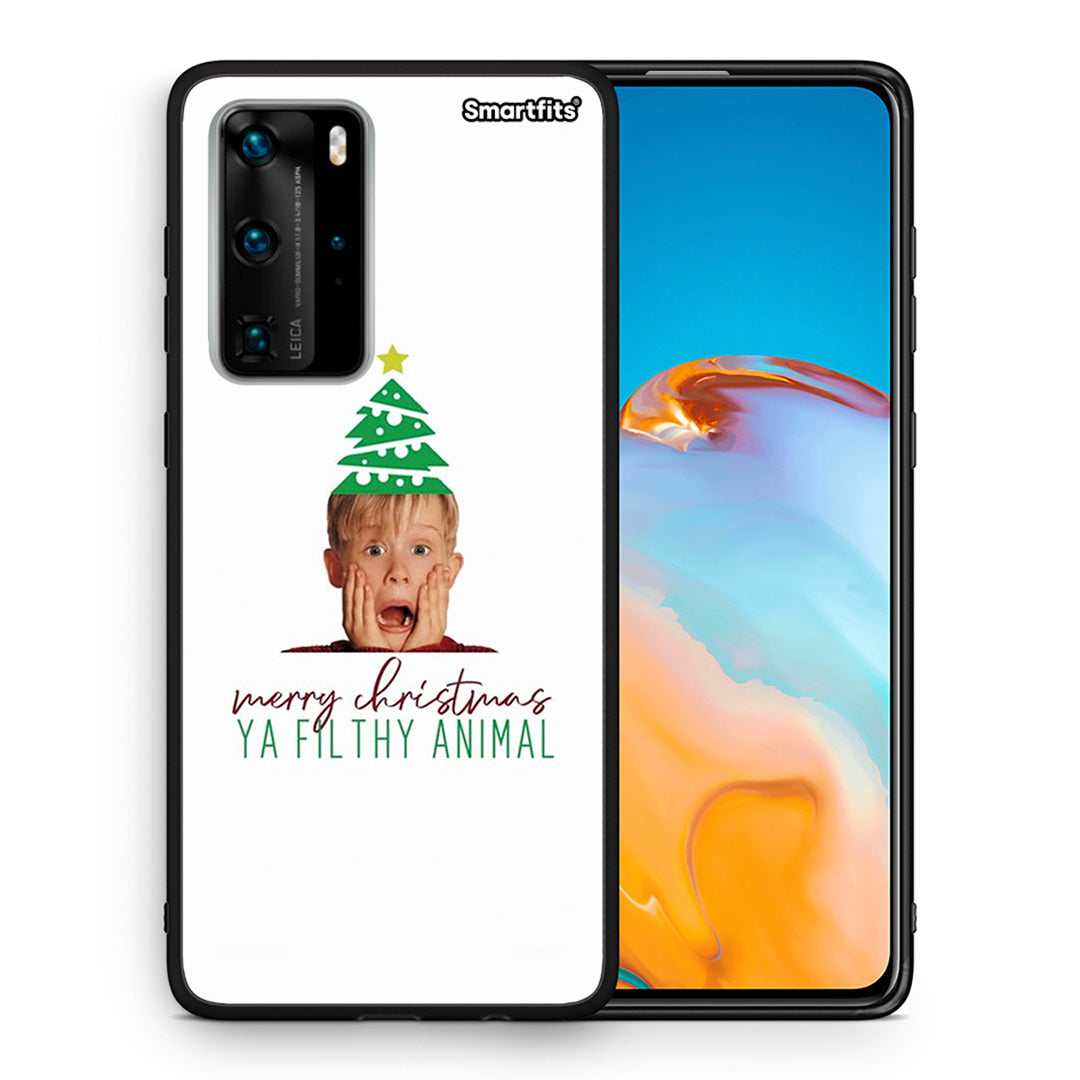 Θήκη Huawei P40 Pro Filthy Animal από τη Smartfits με σχέδιο στο πίσω μέρος και μαύρο περίβλημα | Huawei P40 Pro Filthy Animal case with colorful back and black bezels