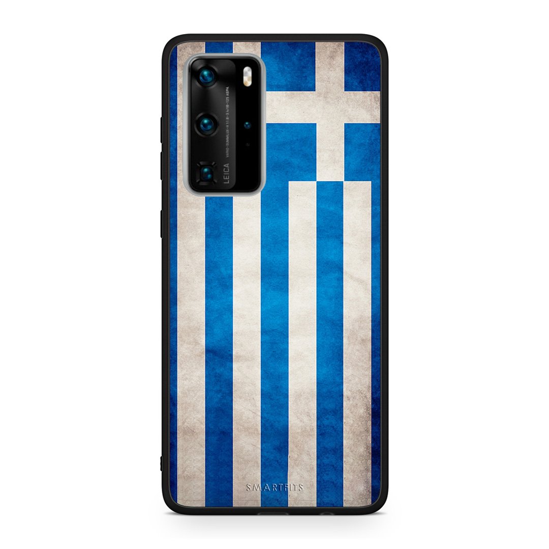 4 - Huawei P40 Pro Greece Flag case, cover, bumper