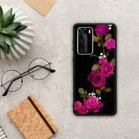 Thumbnail for Flower Red Roses - Huawei P40 Pro θήκη