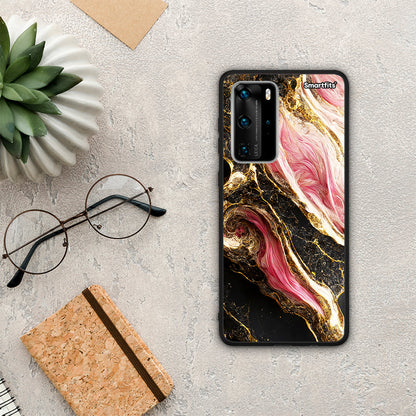 Glamorous Pink Marble - Huawei P40 Pro θήκη