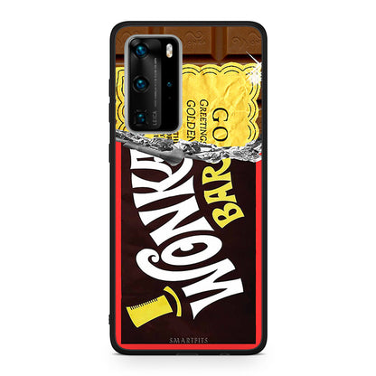 Huawei P40 Pro Golden Ticket θήκη από τη Smartfits με σχέδιο στο πίσω μέρος και μαύρο περίβλημα | Smartphone case with colorful back and black bezels by Smartfits