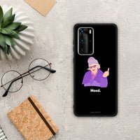 Thumbnail for Grandma Mood Black - Huawei P40 Pro θήκη