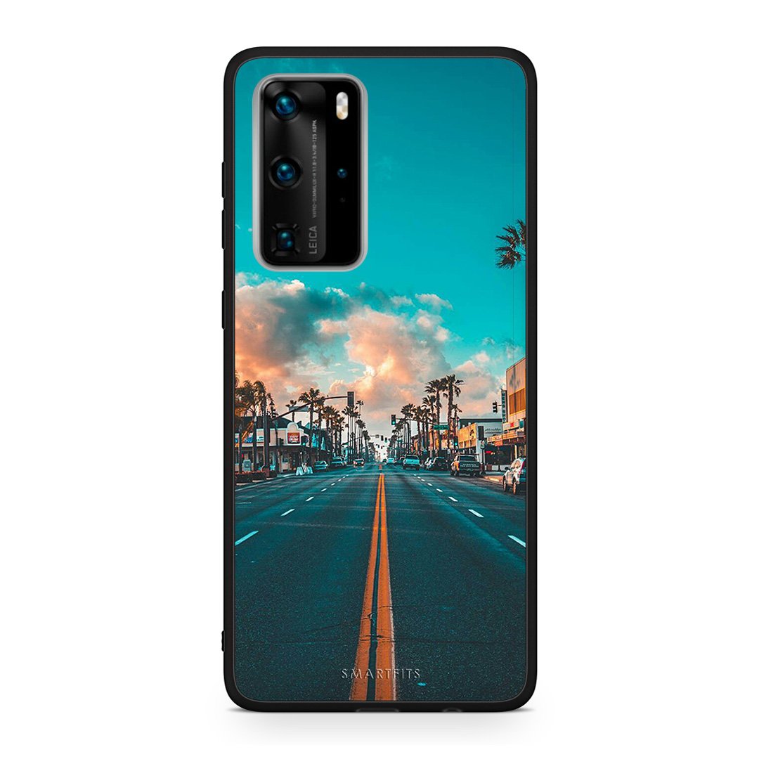 4 - Huawei P40 Pro City Landscape case, cover, bumper