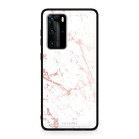 Thumbnail for 116 - Huawei P40 Pro  Pink Splash Marble case, cover, bumper