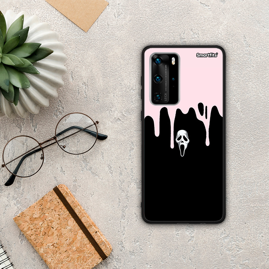 Melting Halloween Mask - Huawei P40 Pro θήκη