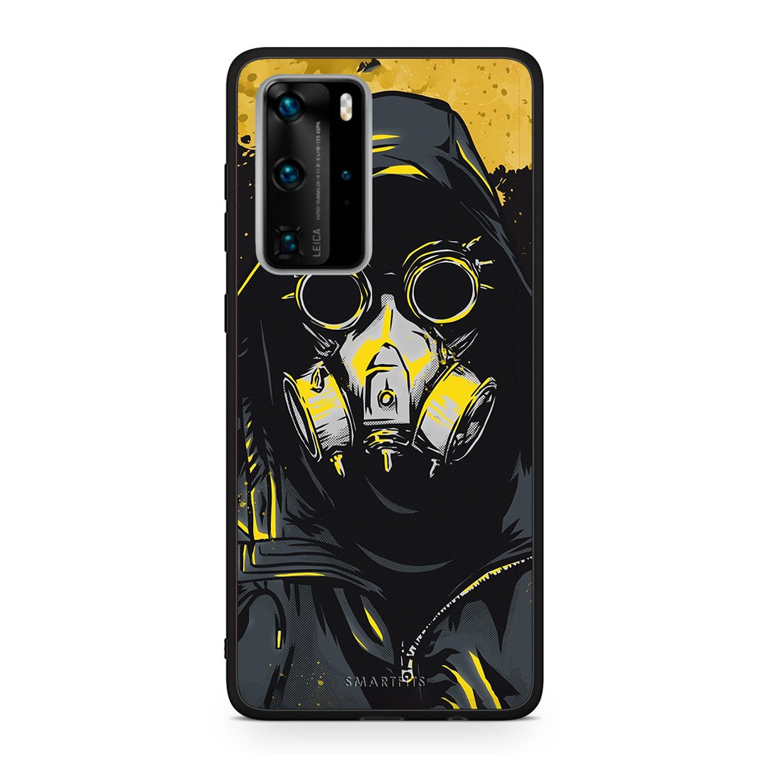 4 - Huawei P40 Pro Mask PopArt case, cover, bumper