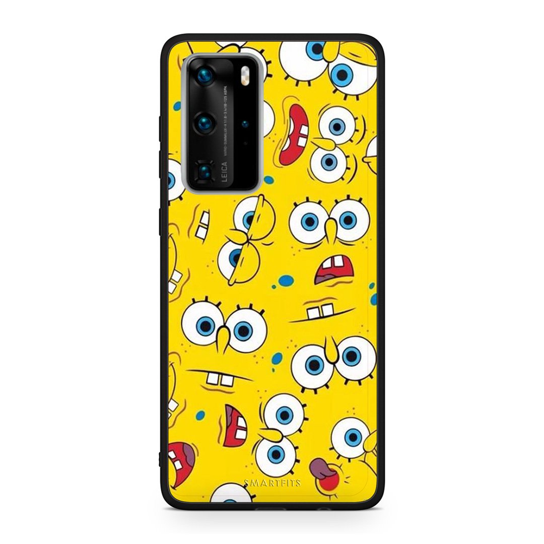4 - Huawei P40 Pro Sponge PopArt case, cover, bumper