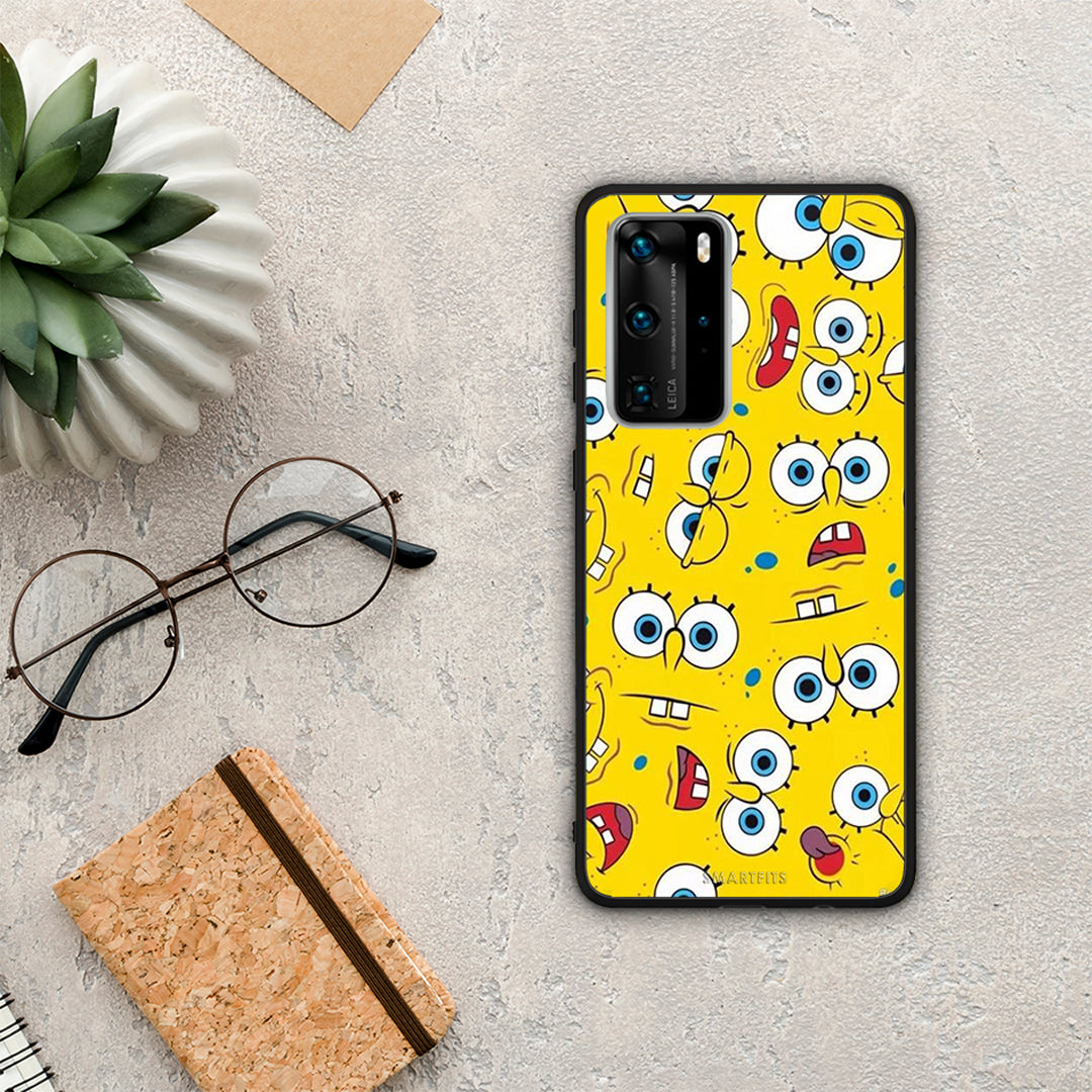 PopArt Sponge - Huawei P40 Pro θήκη