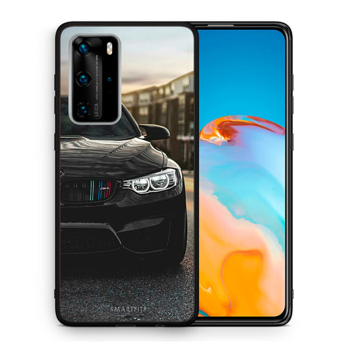 Θήκη Huawei P40 Pro M3 Racing από τη Smartfits με σχέδιο στο πίσω μέρος και μαύρο περίβλημα | Huawei P40 Pro M3 Racing case with colorful back and black bezels