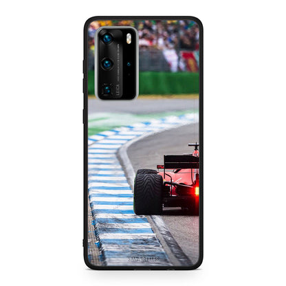 Huawei P40 Pro Racing Vibes θήκη από τη Smartfits με σχέδιο στο πίσω μέρος και μαύρο περίβλημα | Smartphone case with colorful back and black bezels by Smartfits