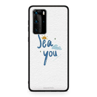 Thumbnail for Huawei P40 Pro Sea You Θήκη από τη Smartfits με σχέδιο στο πίσω μέρος και μαύρο περίβλημα | Smartphone case with colorful back and black bezels by Smartfits