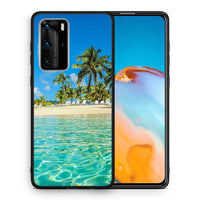 Thumbnail for Θήκη Huawei P40 Pro Tropical Vibes από τη Smartfits με σχέδιο στο πίσω μέρος και μαύρο περίβλημα | Huawei P40 Pro Tropical Vibes case with colorful back and black bezels