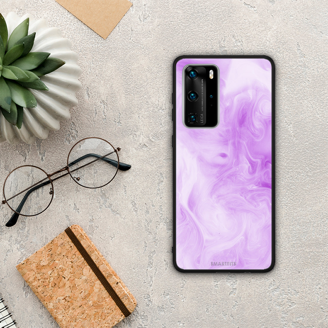 Watercolor Lavender - Huawei P40 Pro θήκη