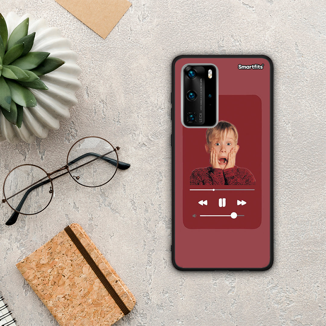 Xmas Alone Music - Huawei P40 Pro θήκη