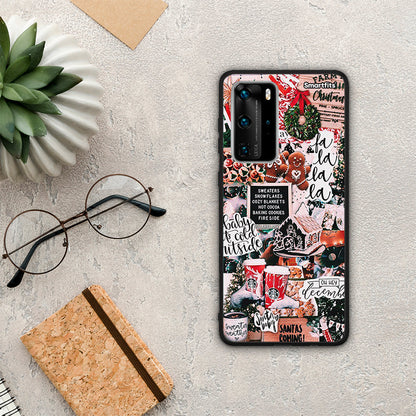 Xmas Habbits - Huawei P40 Pro θήκη