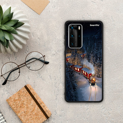 Xmas Train - Huawei P40 Pro θήκη