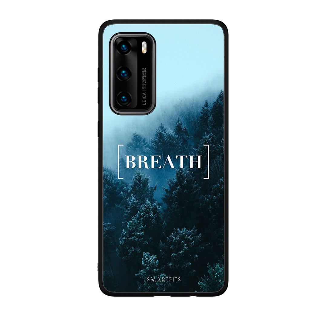 4 - Huawei P40 Breath Quote case, cover, bumper