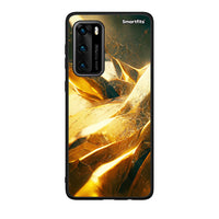 Thumbnail for Huawei P40 Real Gold θήκη από τη Smartfits με σχέδιο στο πίσω μέρος και μαύρο περίβλημα | Smartphone case with colorful back and black bezels by Smartfits