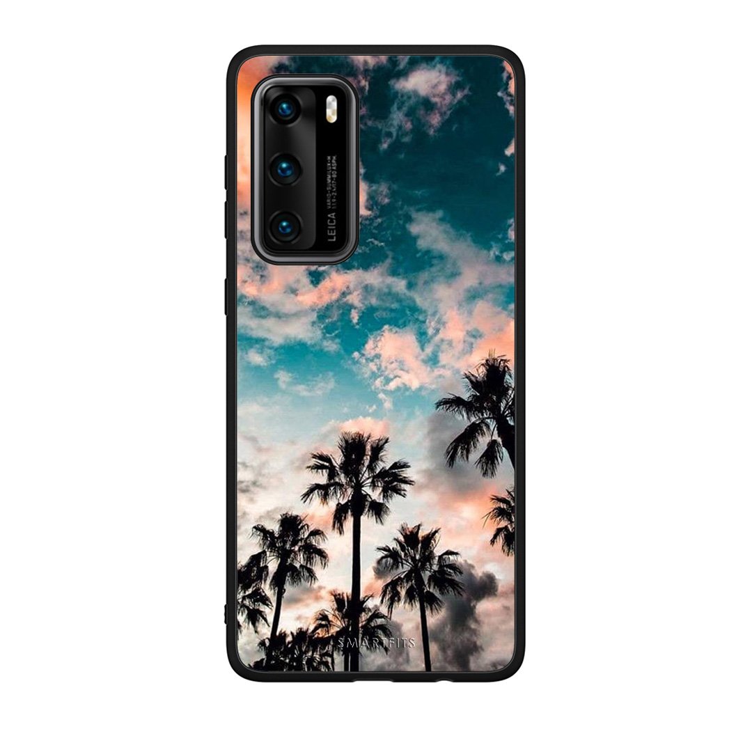 99 - Huawei P40  Summer Sky case, cover, bumper