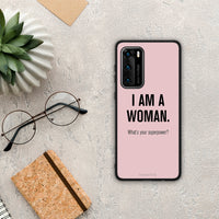 Thumbnail for Superpower Woman - Huawei P40 θήκη