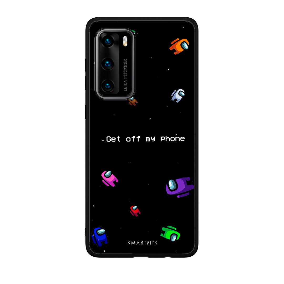 4 - Huawei P40 AFK Text case, cover, bumper