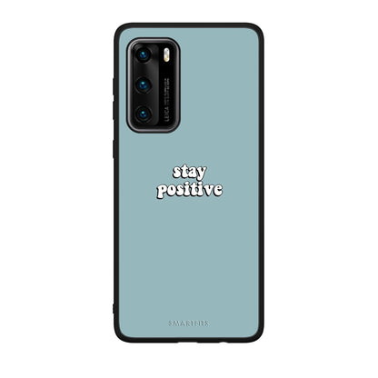 4 - Huawei P40 Positive Text case, cover, bumper