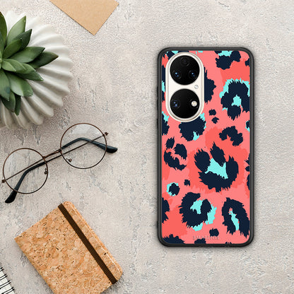 Animal Pink Leopard - Huawei P50 θήκη