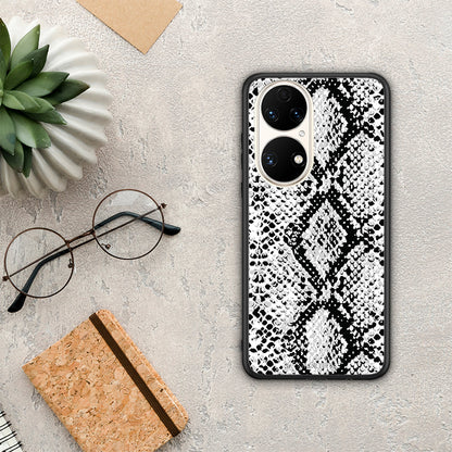 Animal White Snake - Huawei P50 θήκη