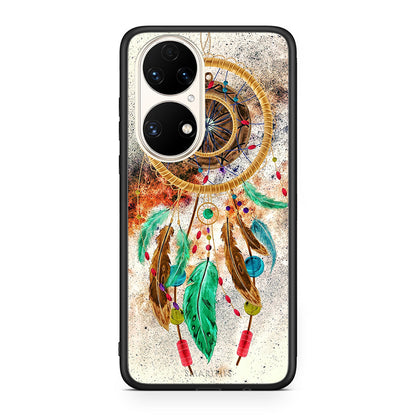 4 - Huawei P50 DreamCatcher Boho case, cover, bumper