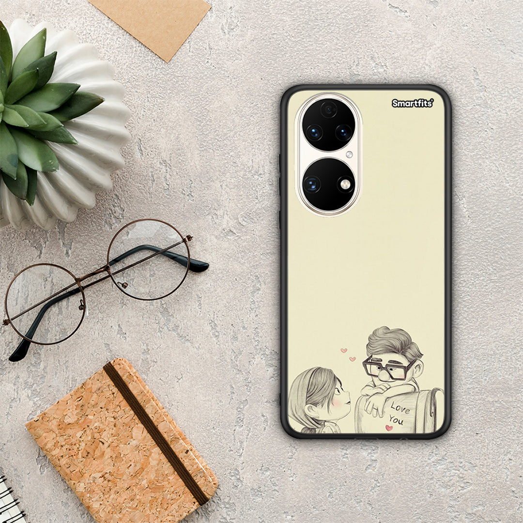 Carl And Ellie - Huawei P50 θήκη