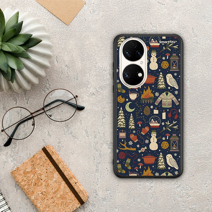 Christmas Elements - Huawei P50 θήκη