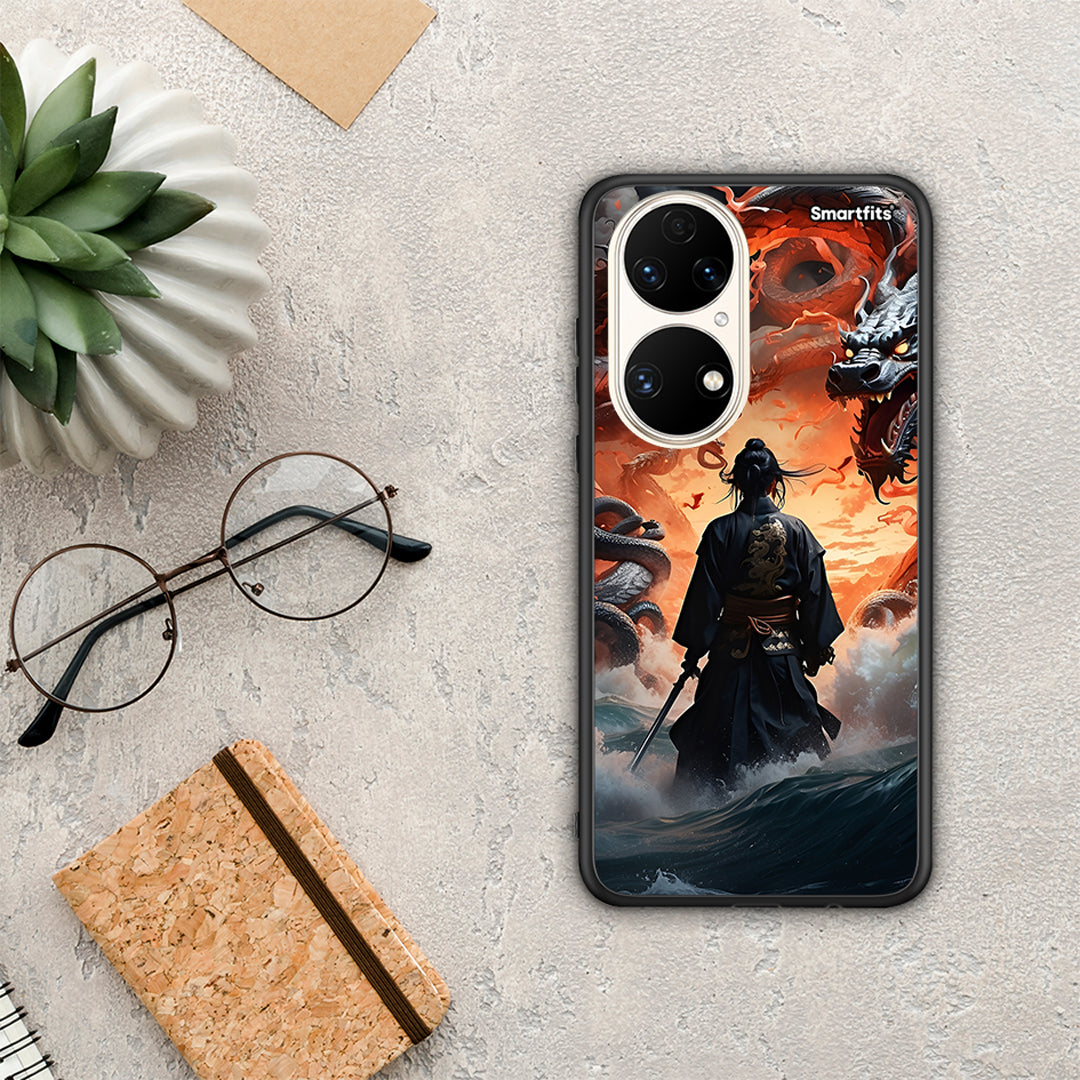 Dragons Fight - Huawei P50 θήκη