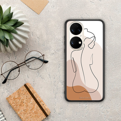 LineArt Woman - Huawei P50 θήκη