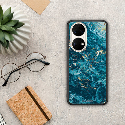 Marble Blue - Huawei P50 θήκη