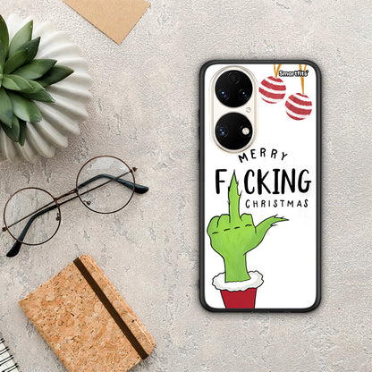 Merry F Xmas - Huawei P50 θήκη
