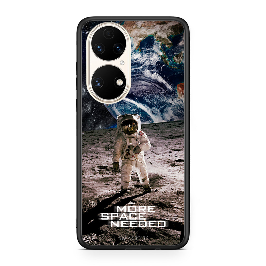 Huawei P50 More Space θήκη από τη Smartfits με σχέδιο στο πίσω μέρος και μαύρο περίβλημα | Smartphone case with colorful back and black bezels by Smartfits