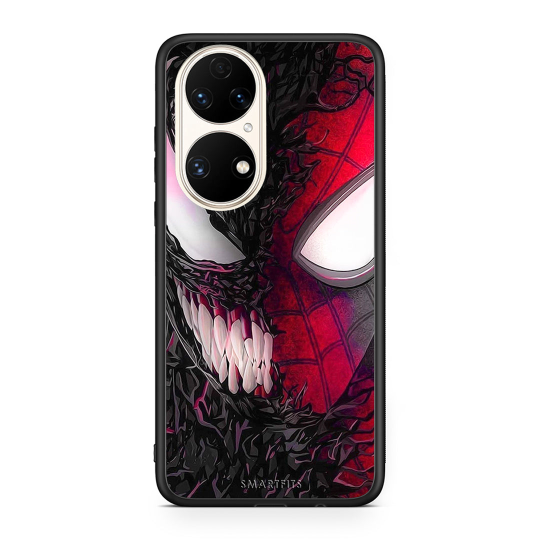 4 - Huawei P50 SpiderVenom PopArt case, cover, bumper