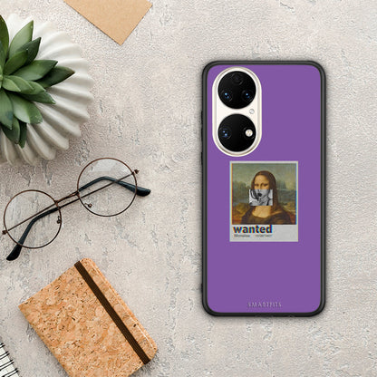 Popart Monalisa - Huawei P50 θήκη