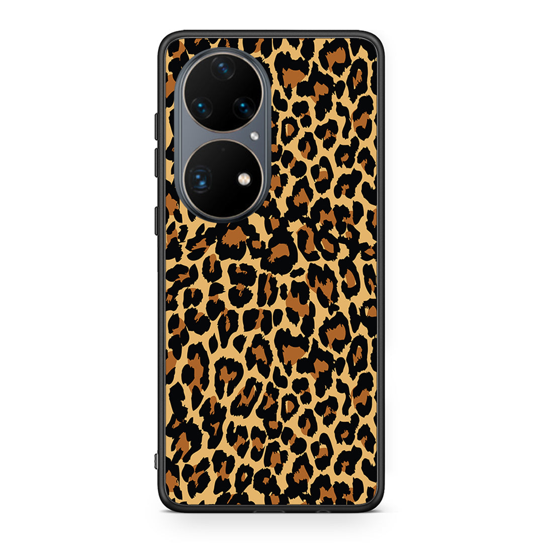 21 - Huawei P50 Pro Leopard Animal case, cover, bumper