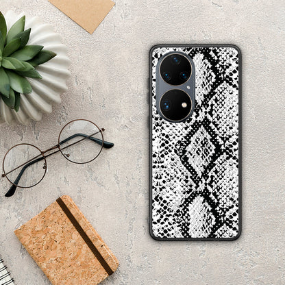 Animal White Snake - Huawei P50 Pro θήκη